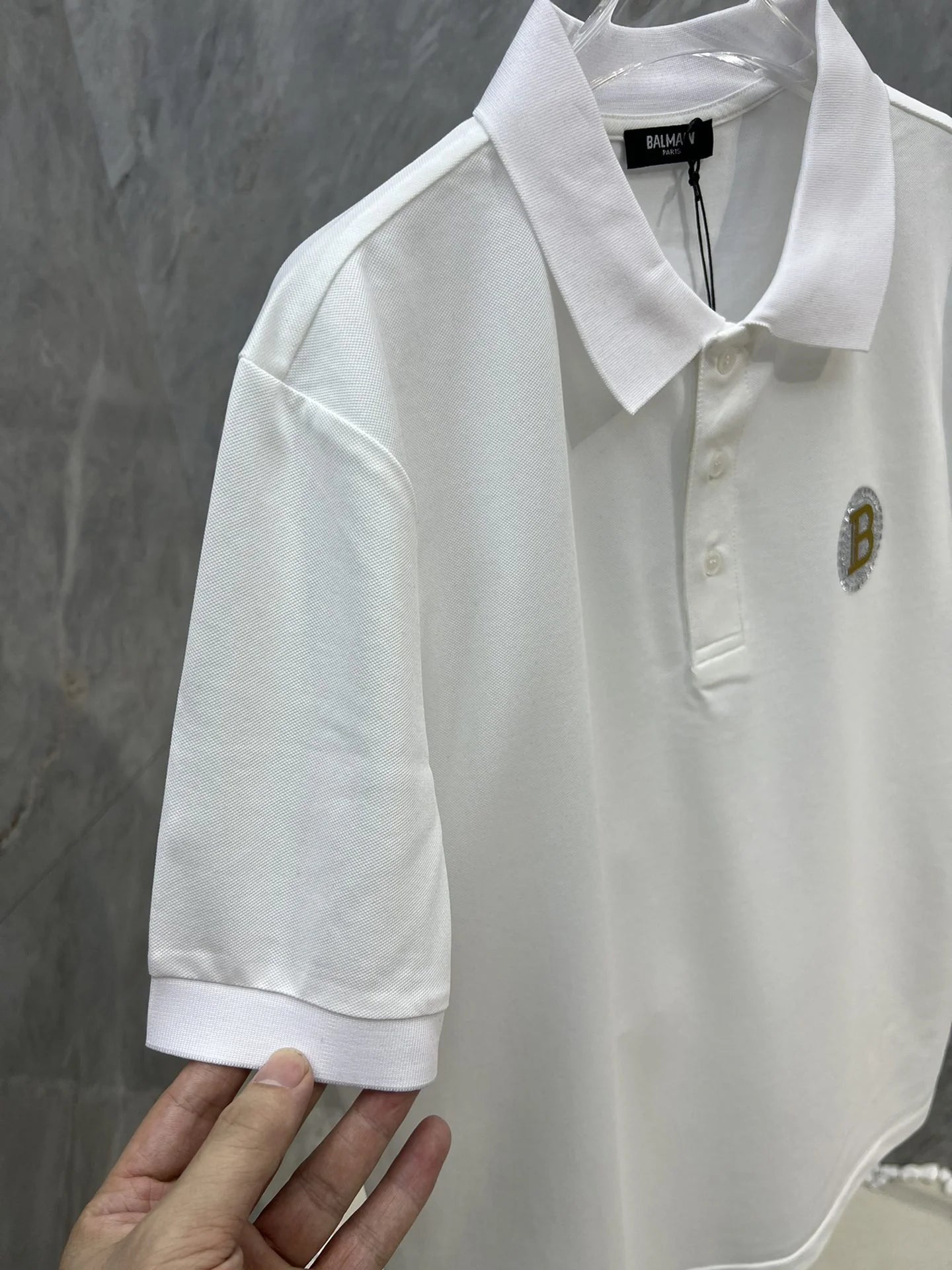 BALMAIN POLO TEE