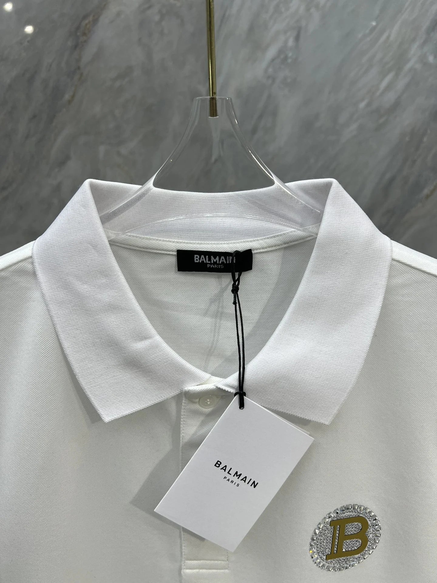 BALMAIN POLO TEE