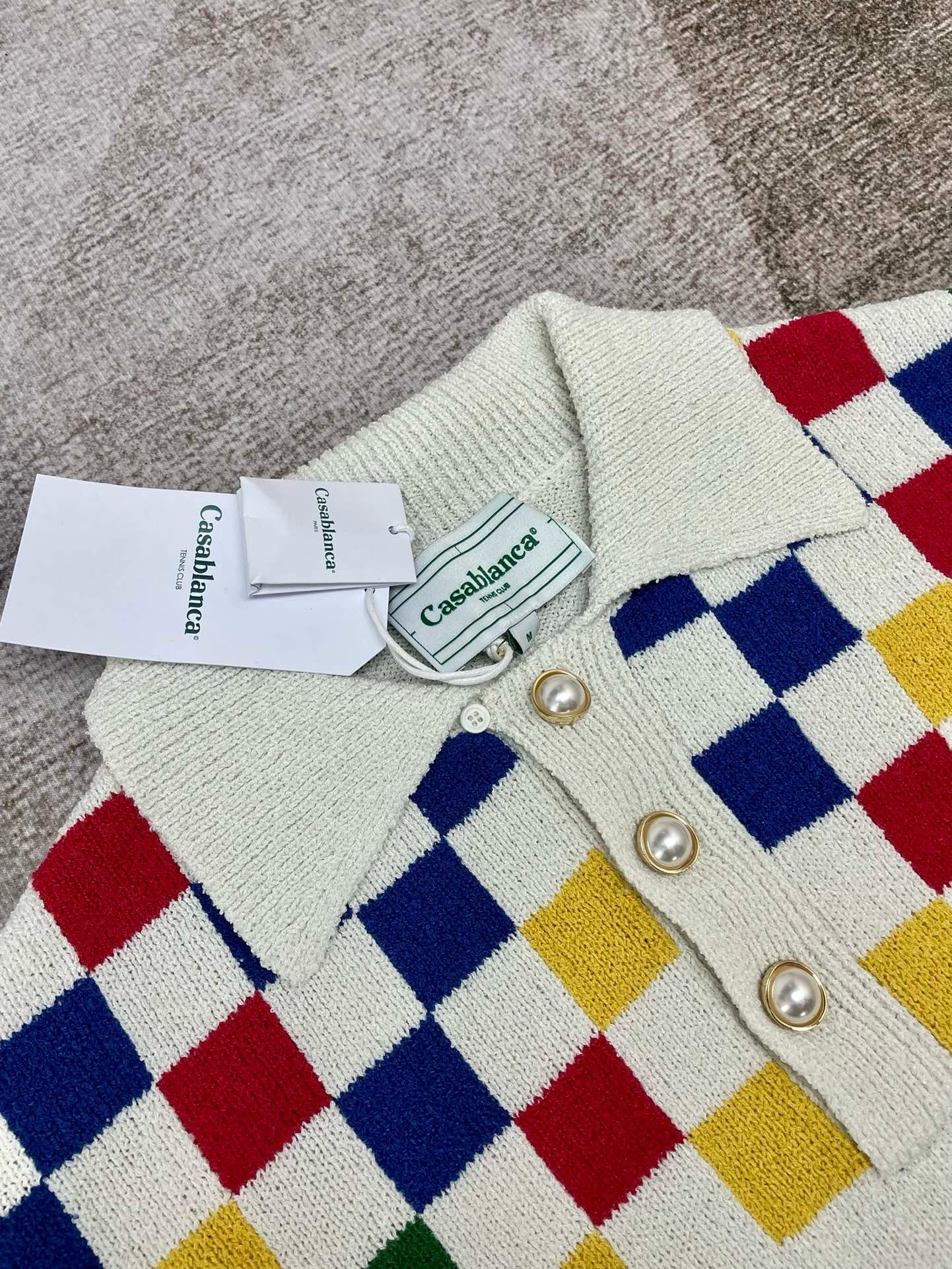 CASABLANCA POLO TEE