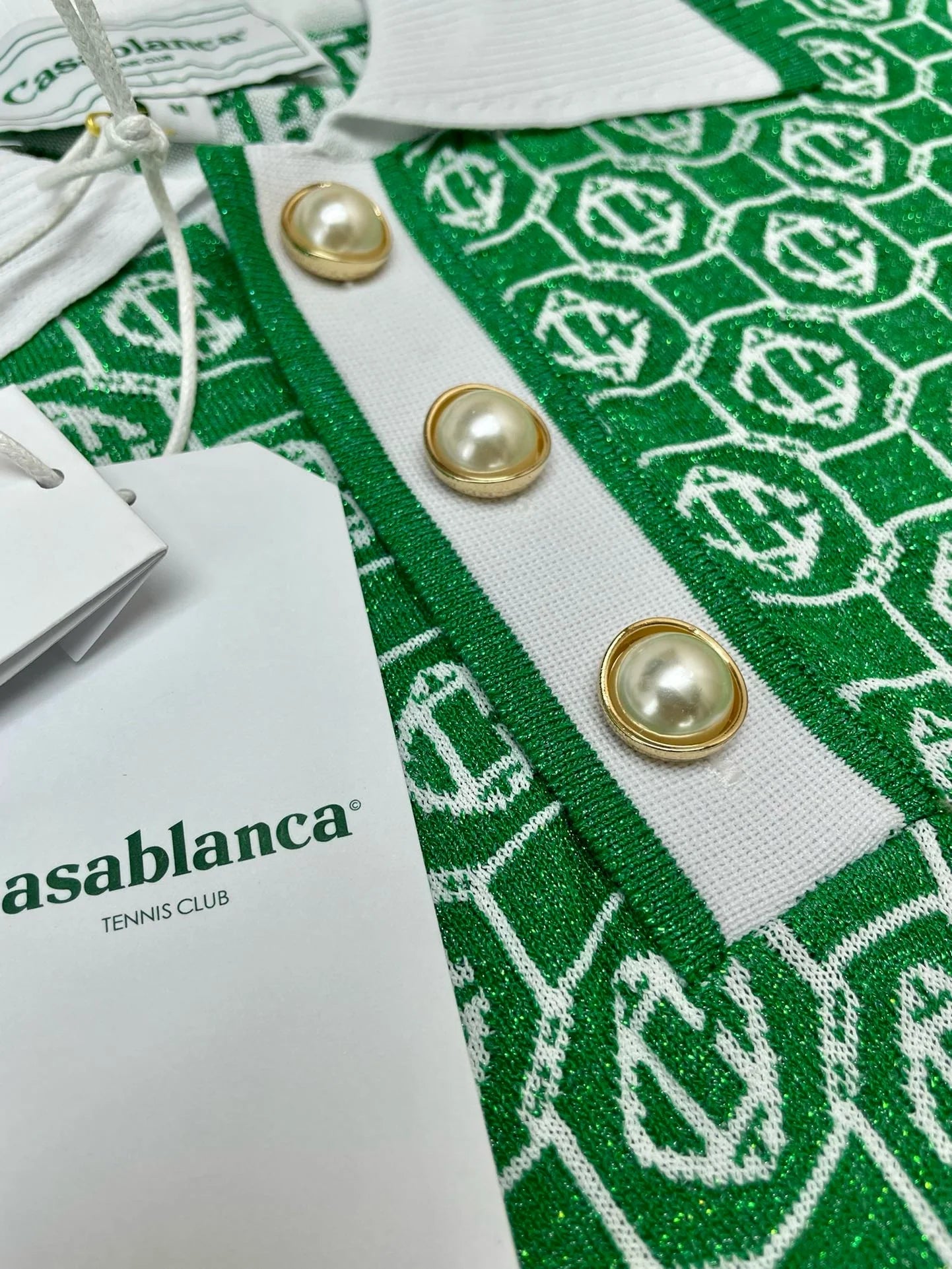 CASABLANCA POLO TEE