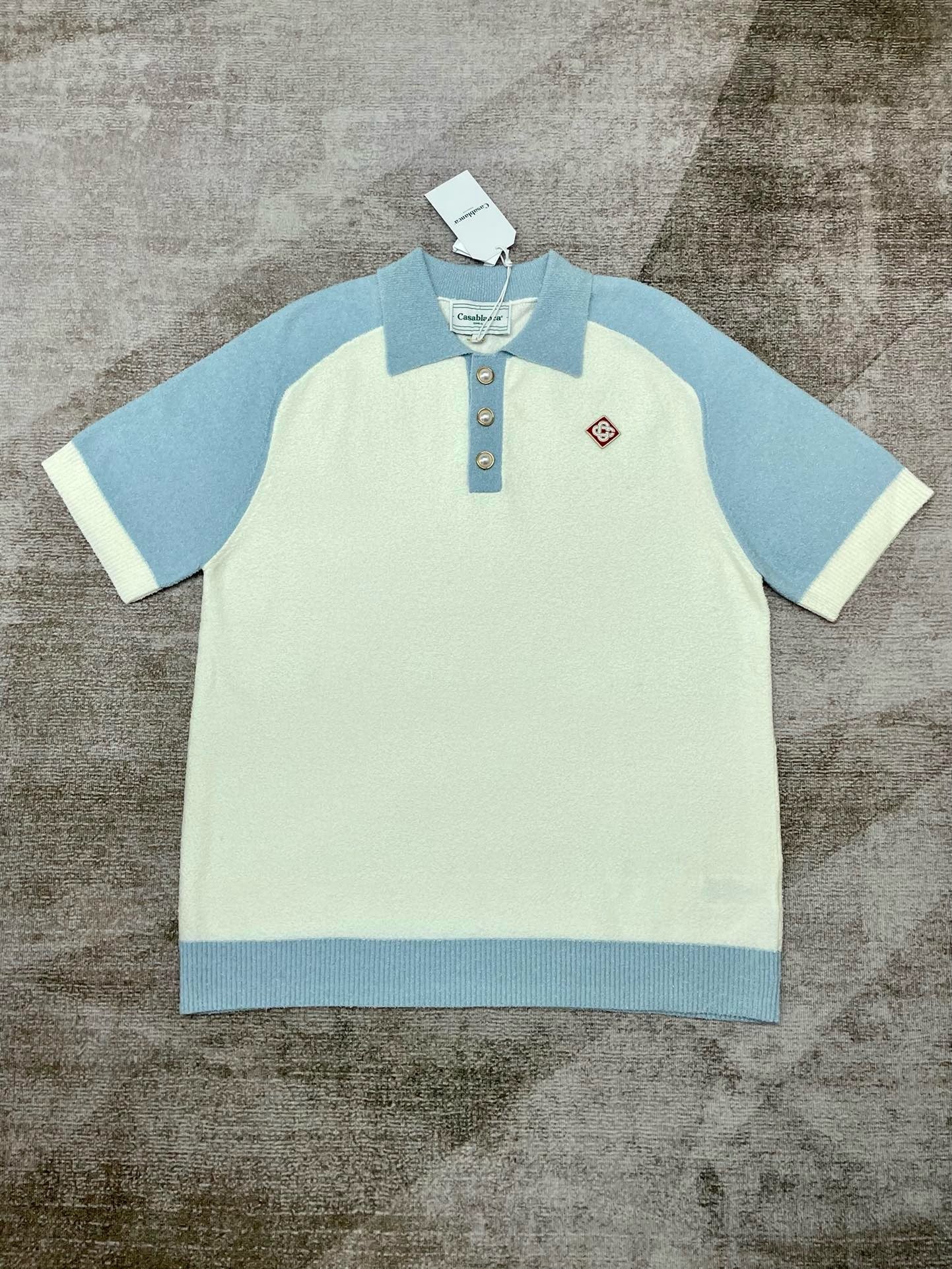 CASABLANCA POLO TEE