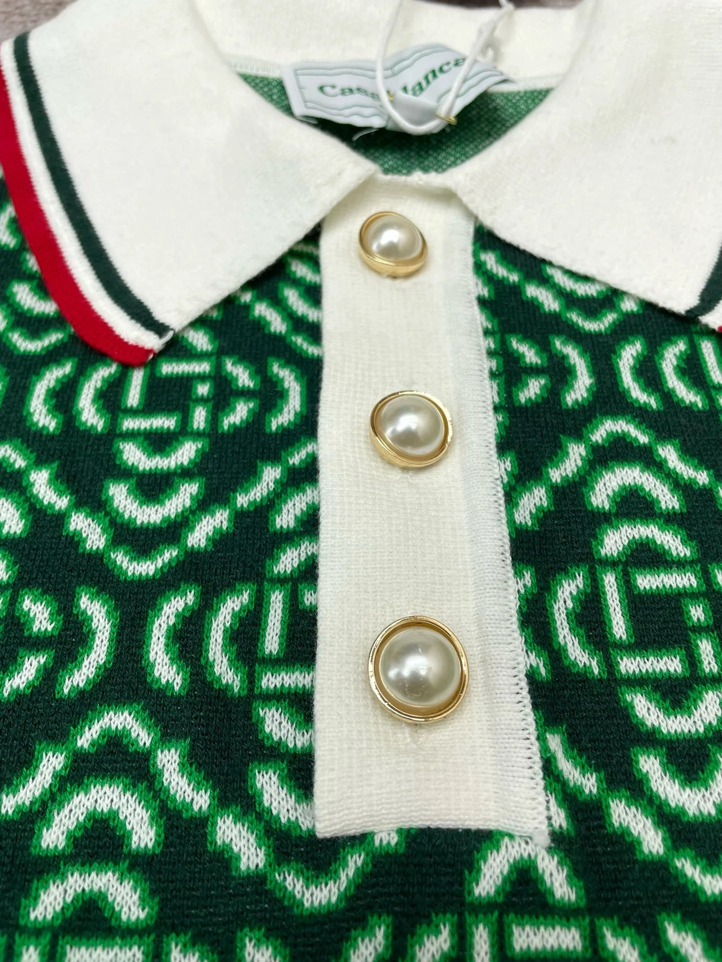 CASABLANCA POLO TEE