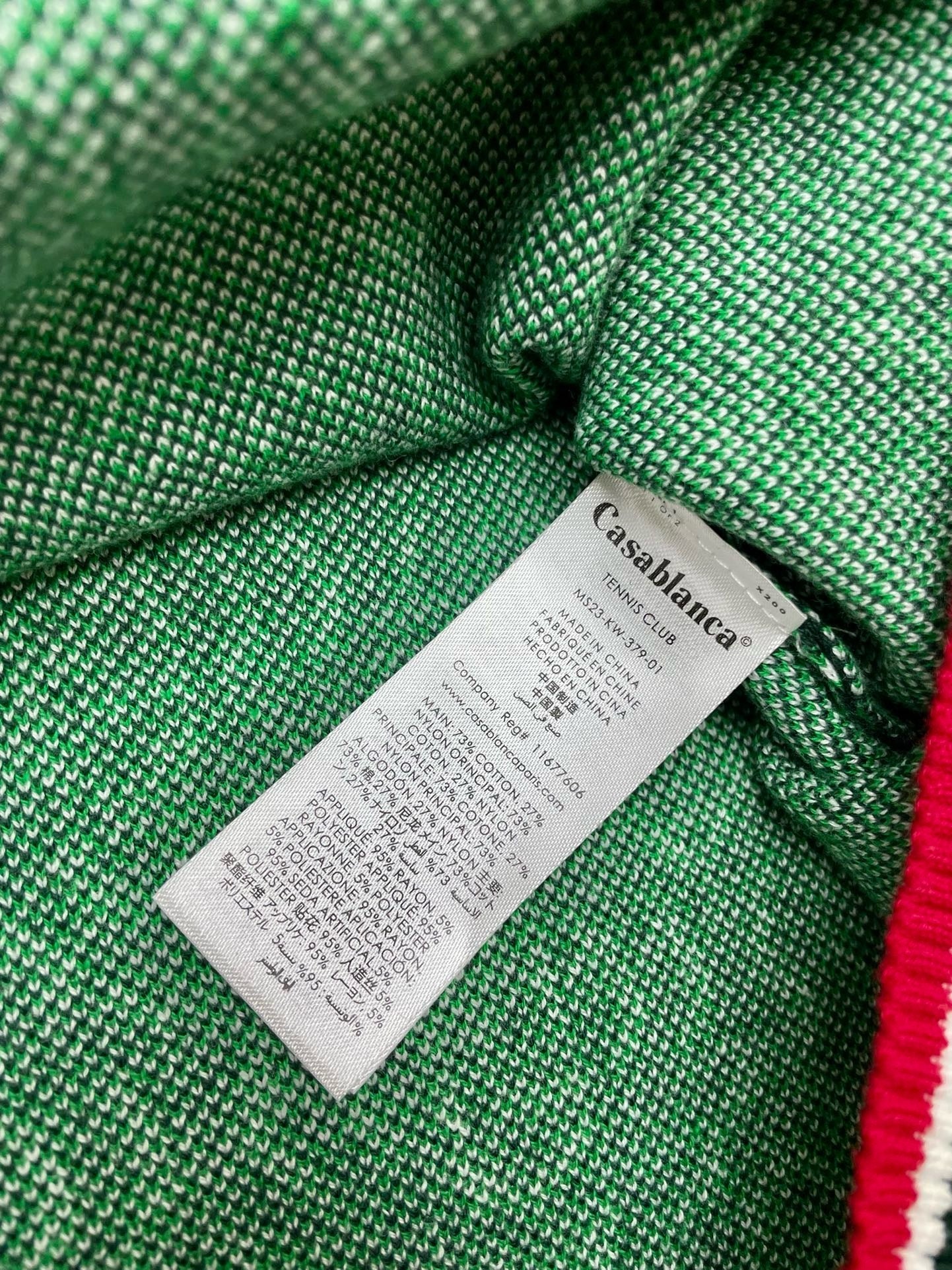 CASABLANCA POLO TEE