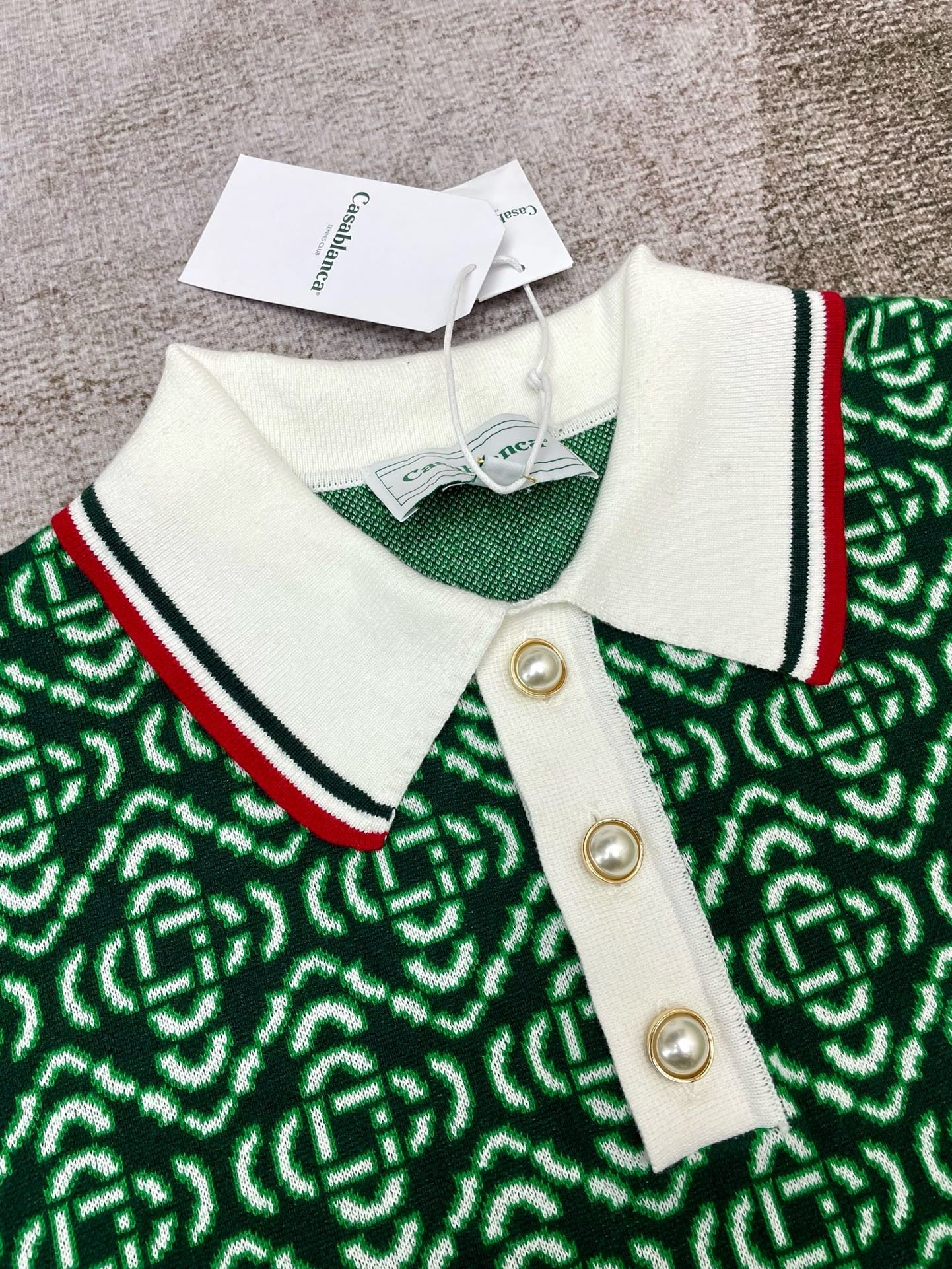 CASABLANCA POLO TEE