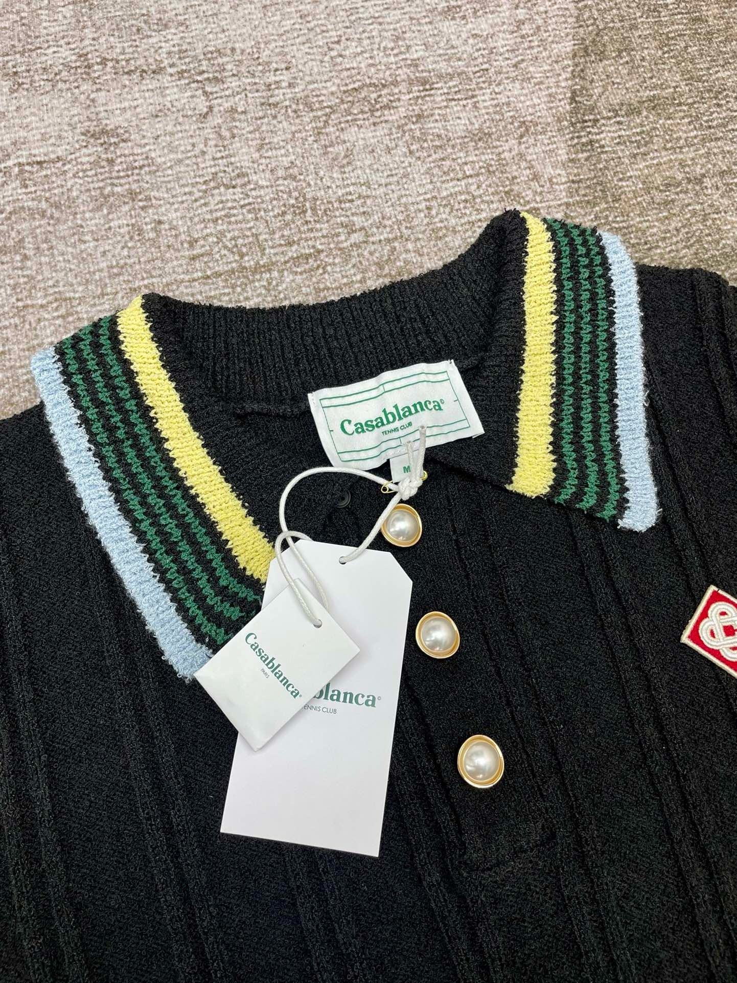 CASABLANCA POLO TEE