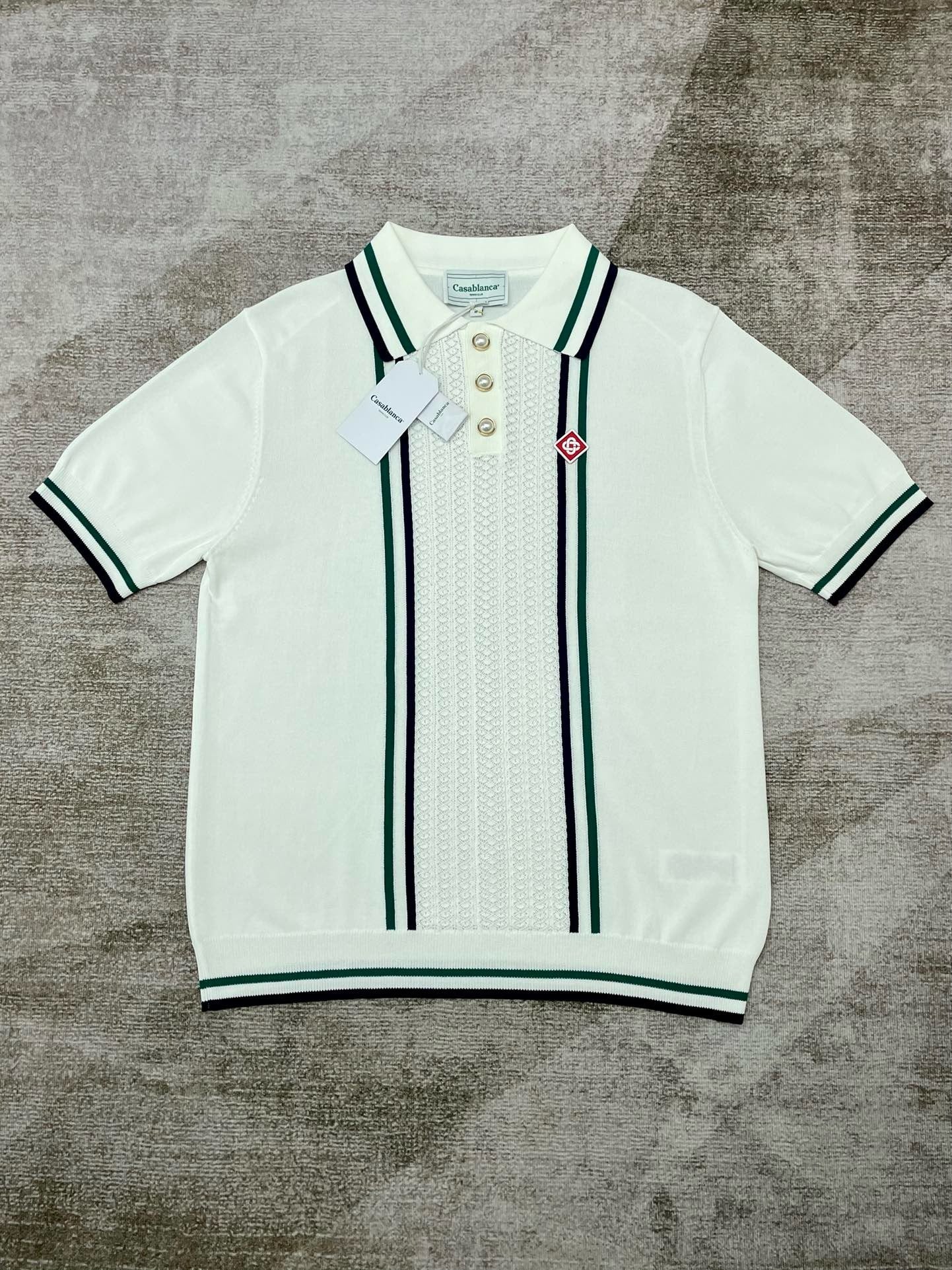 CASABLANCA POLO TEE