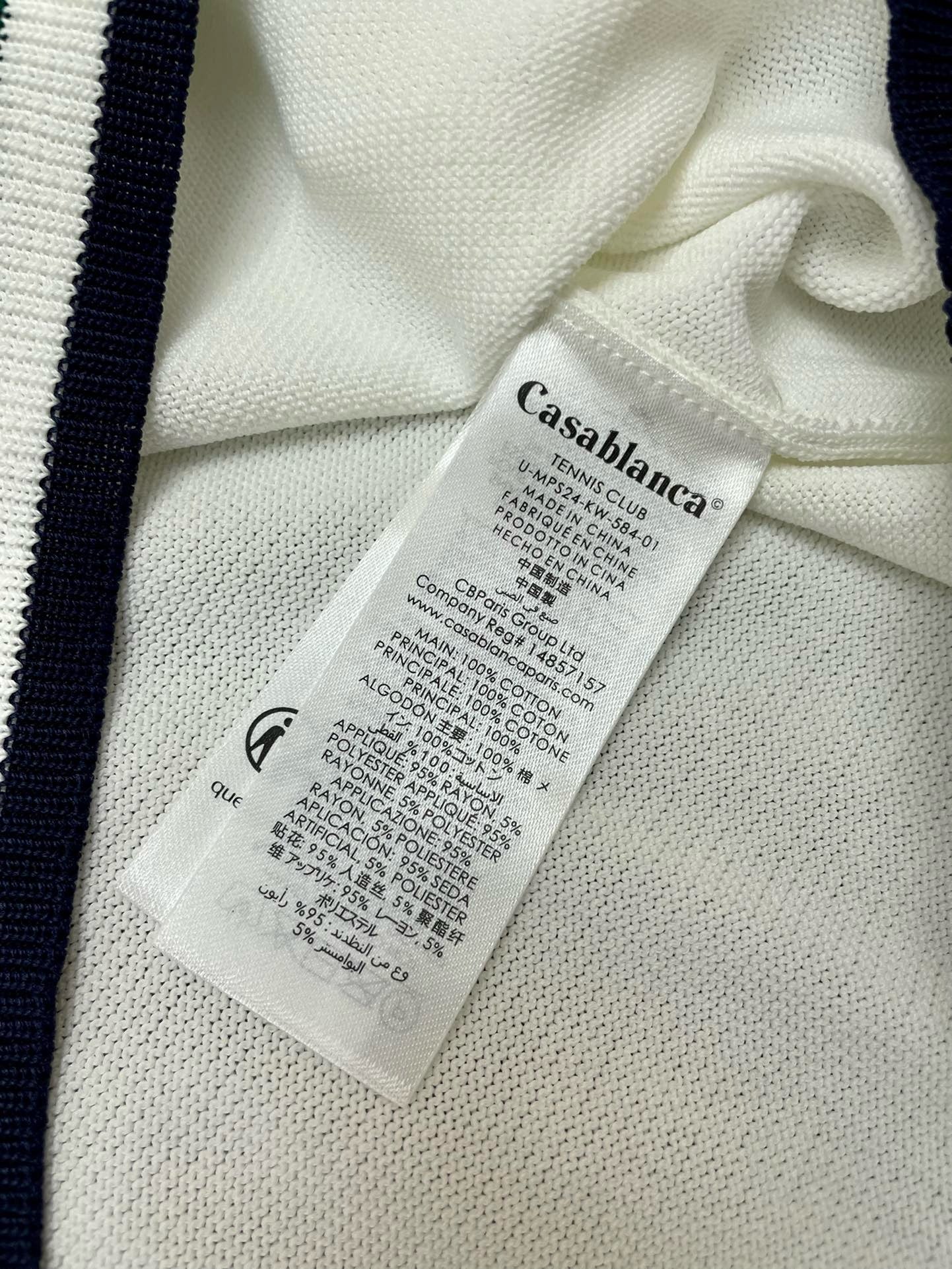 CASABLANCA POLO TEE