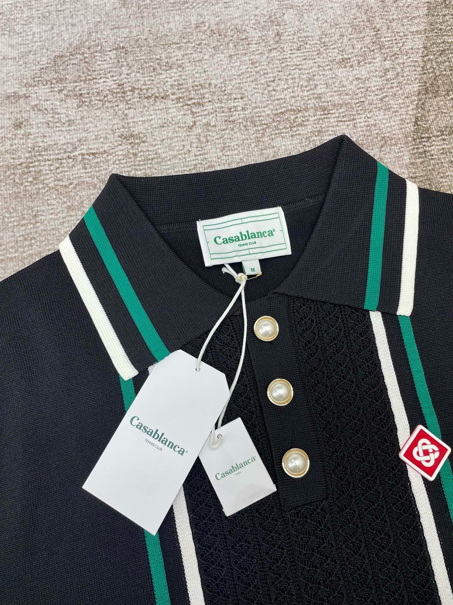 CASABLANCA POLO TEE