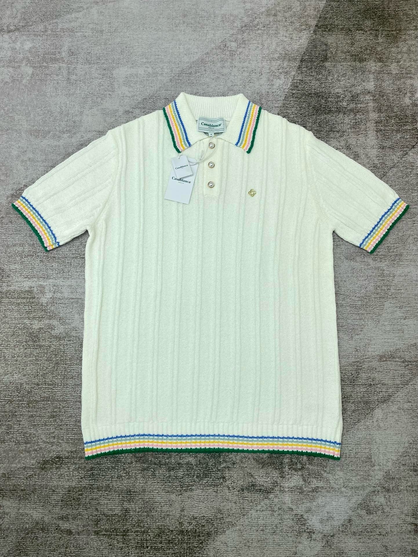 CASABLANCA POLO TEE