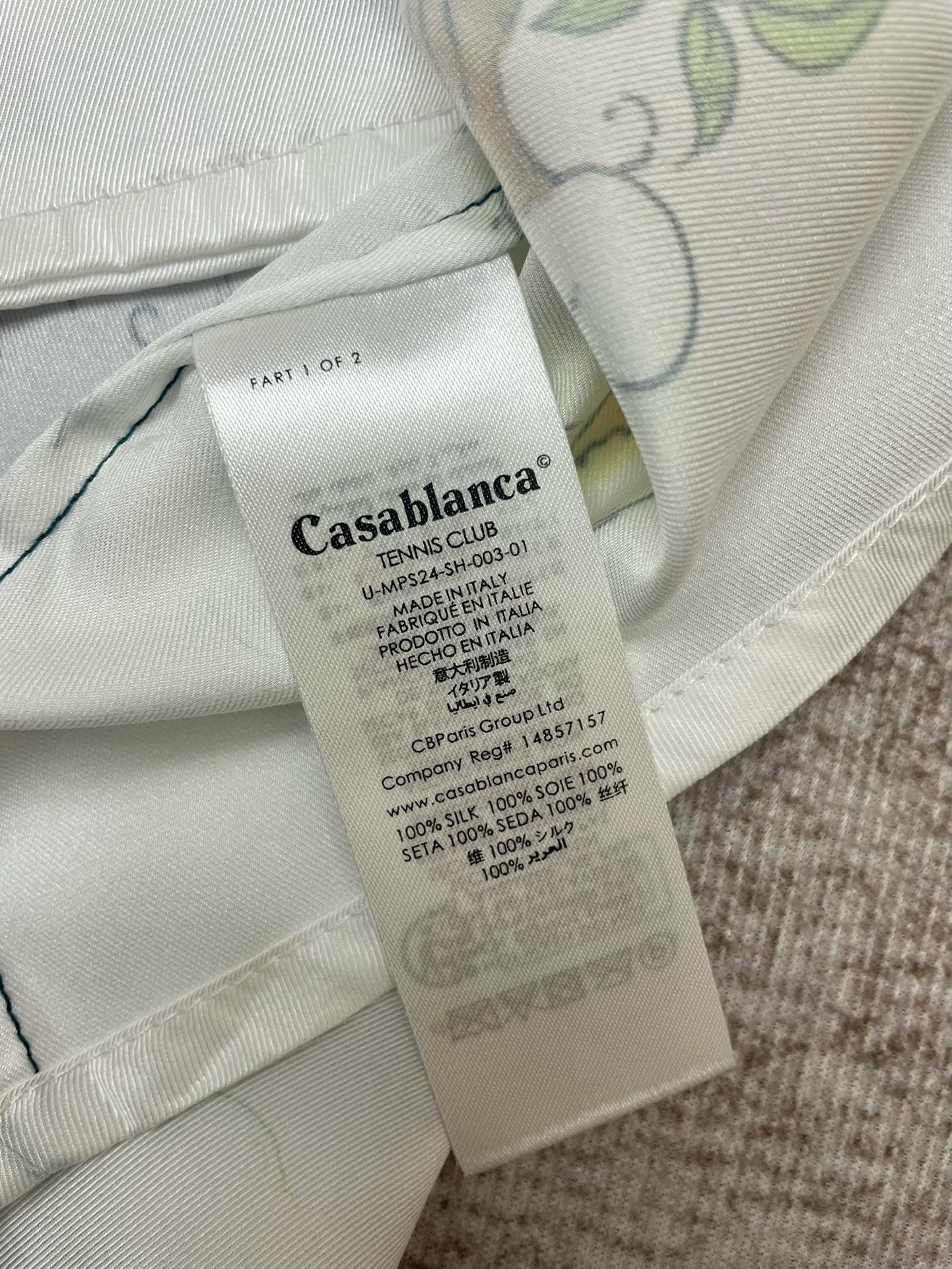 CASABLANCA SHIRT
