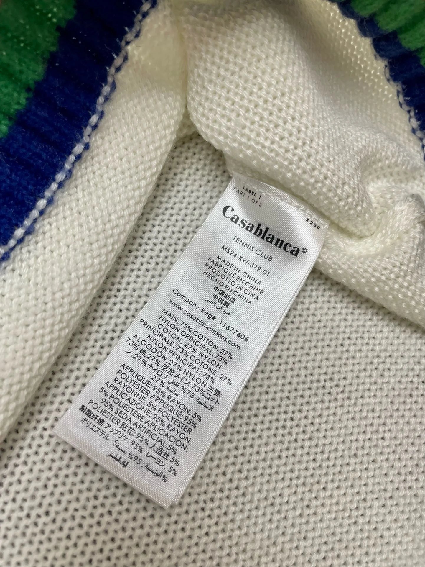 CASABLANCA SWEATER