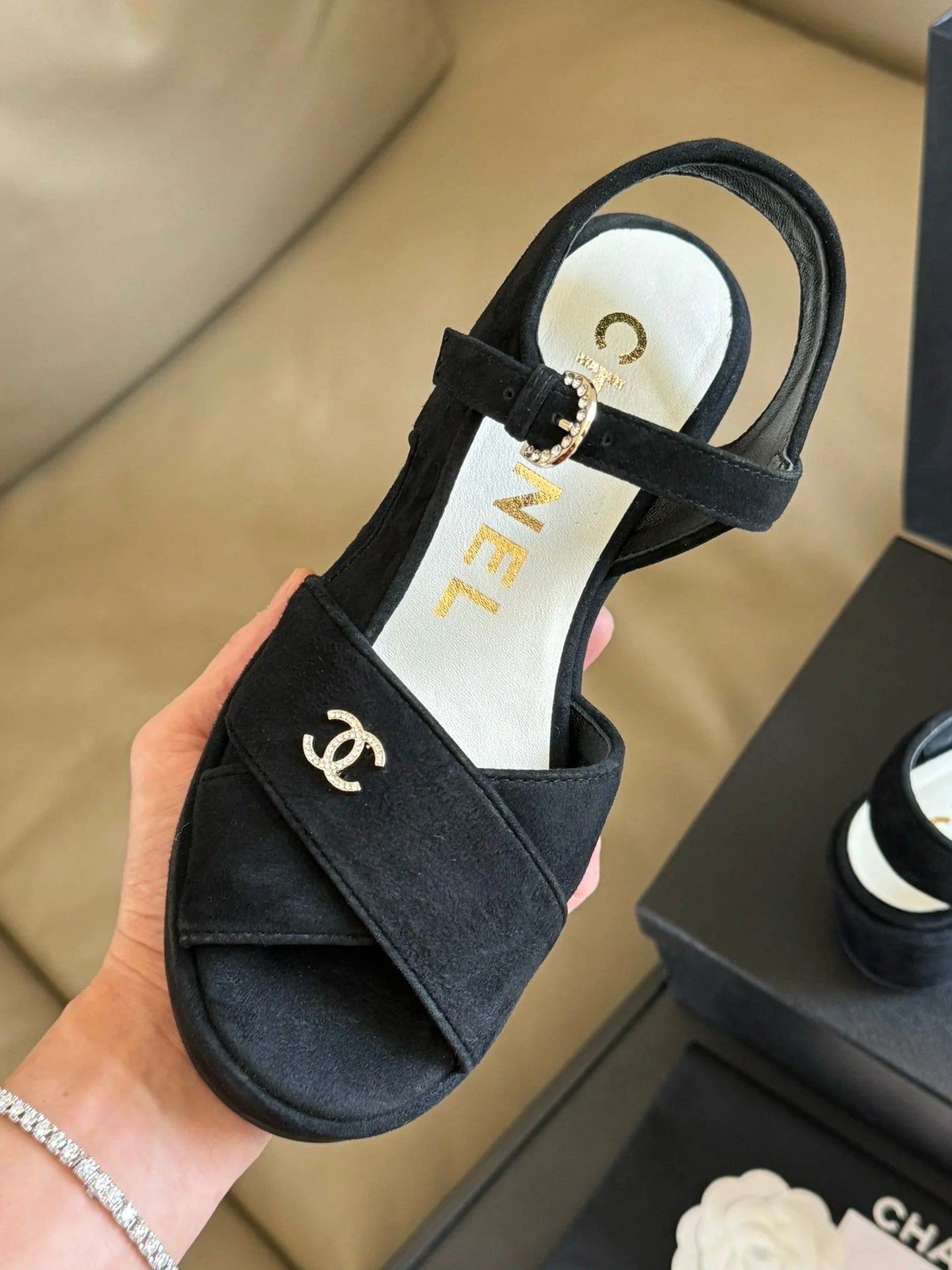CHANEL HEELS