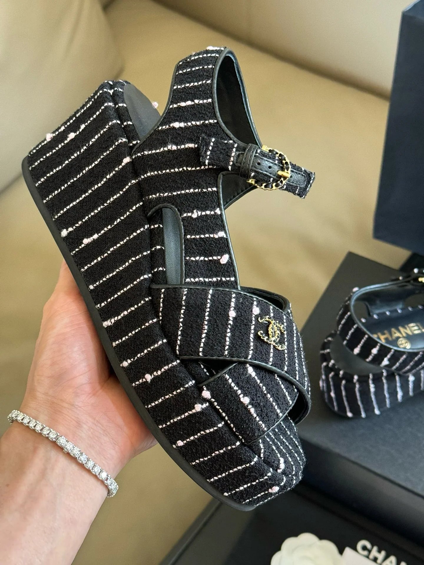 CHANEL HEELS