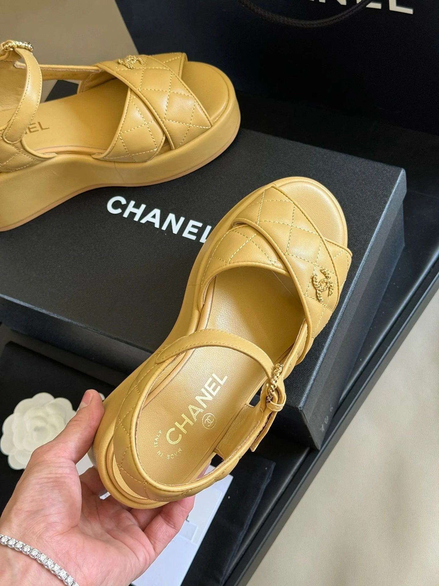 CHANEL HEELS