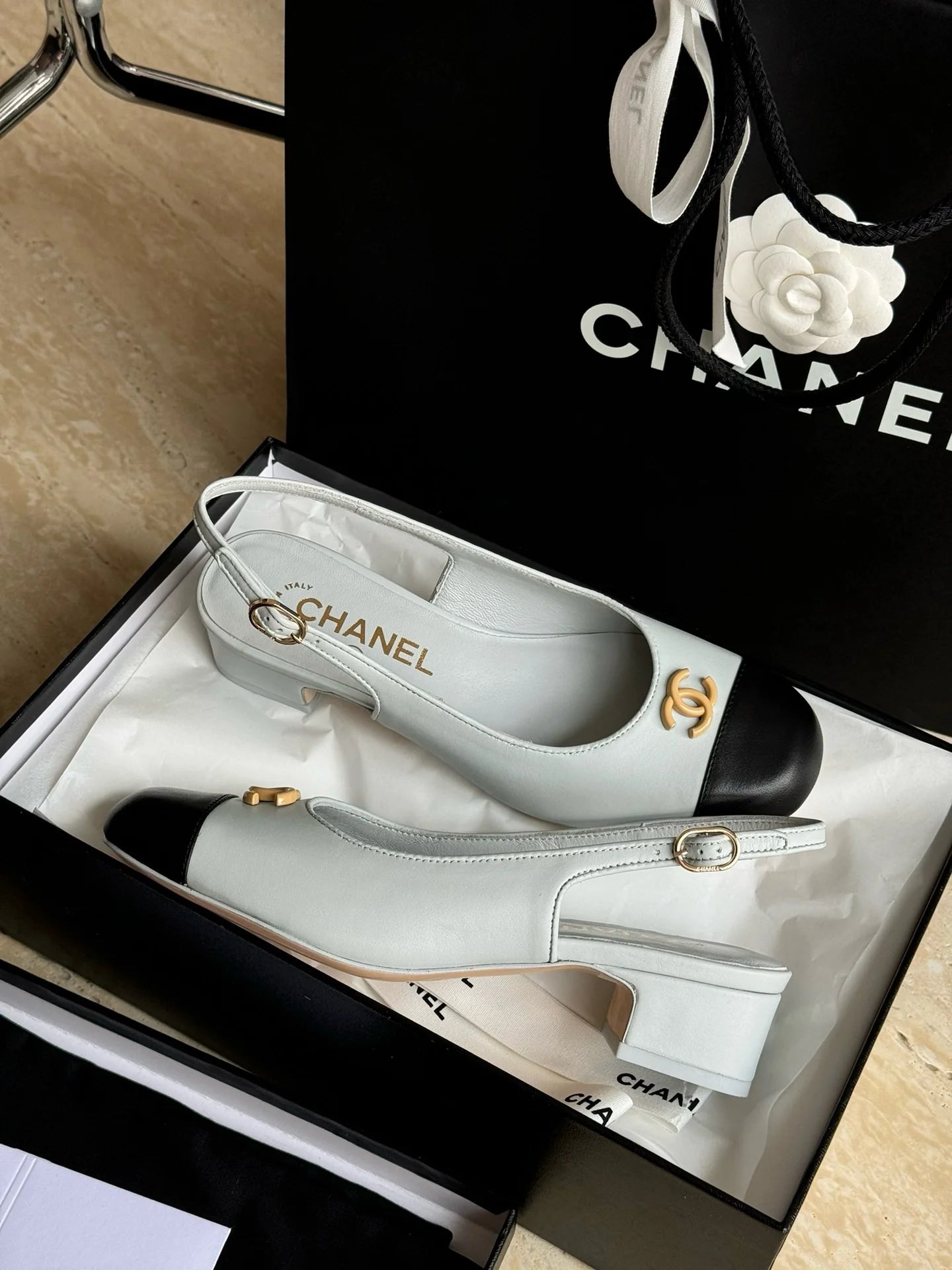 CHANEL HEELS
