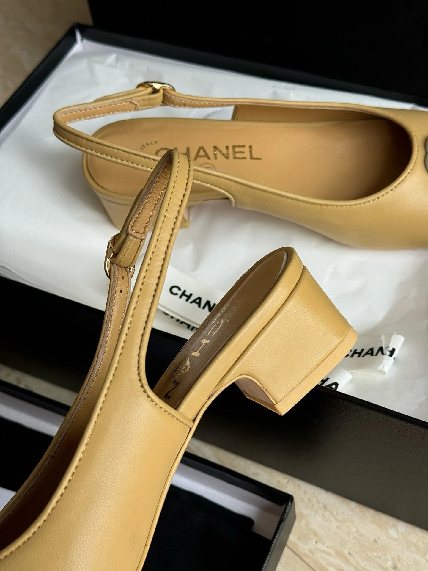 CHANEL HEELS