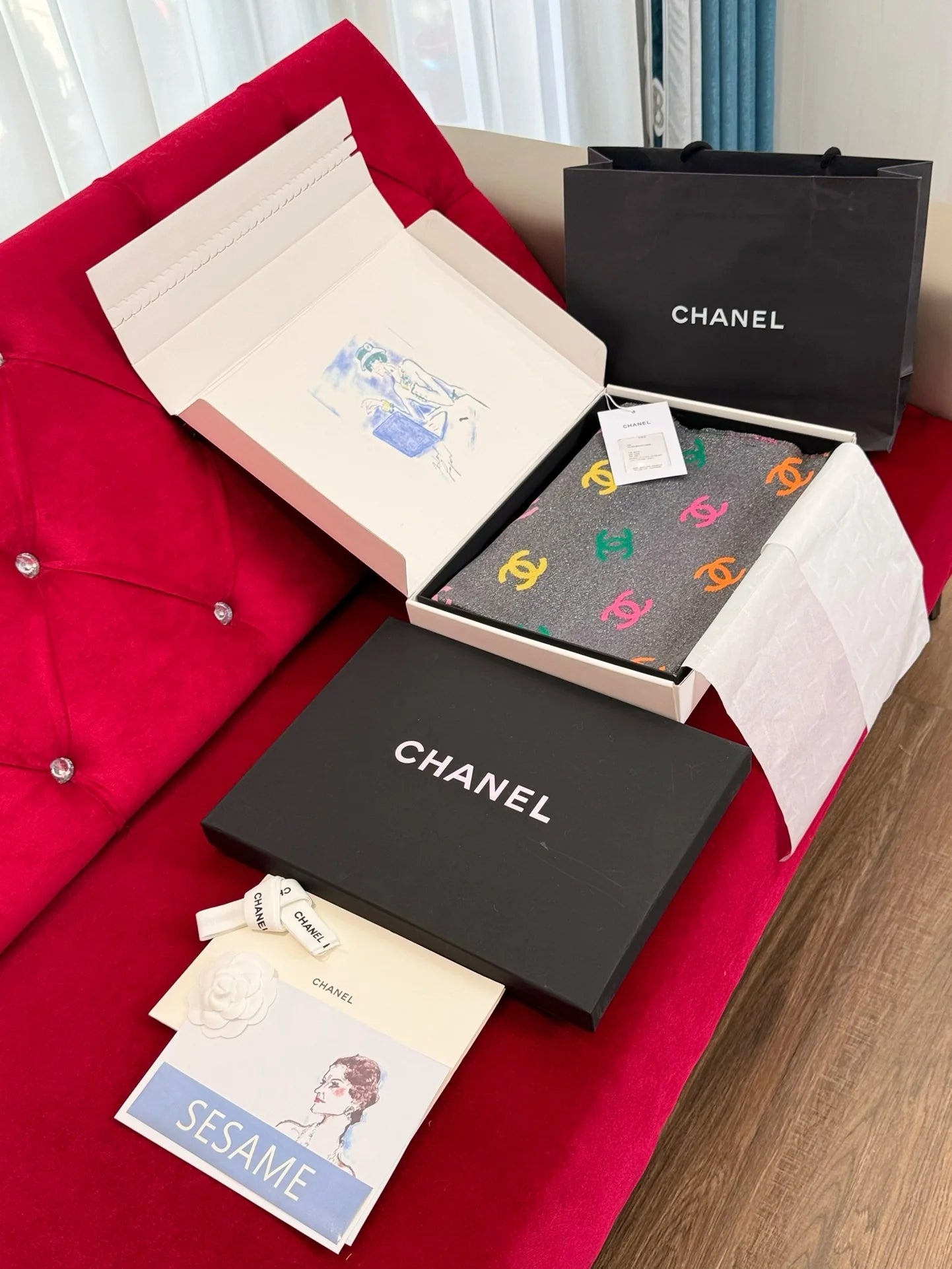 CHANEL SCARF