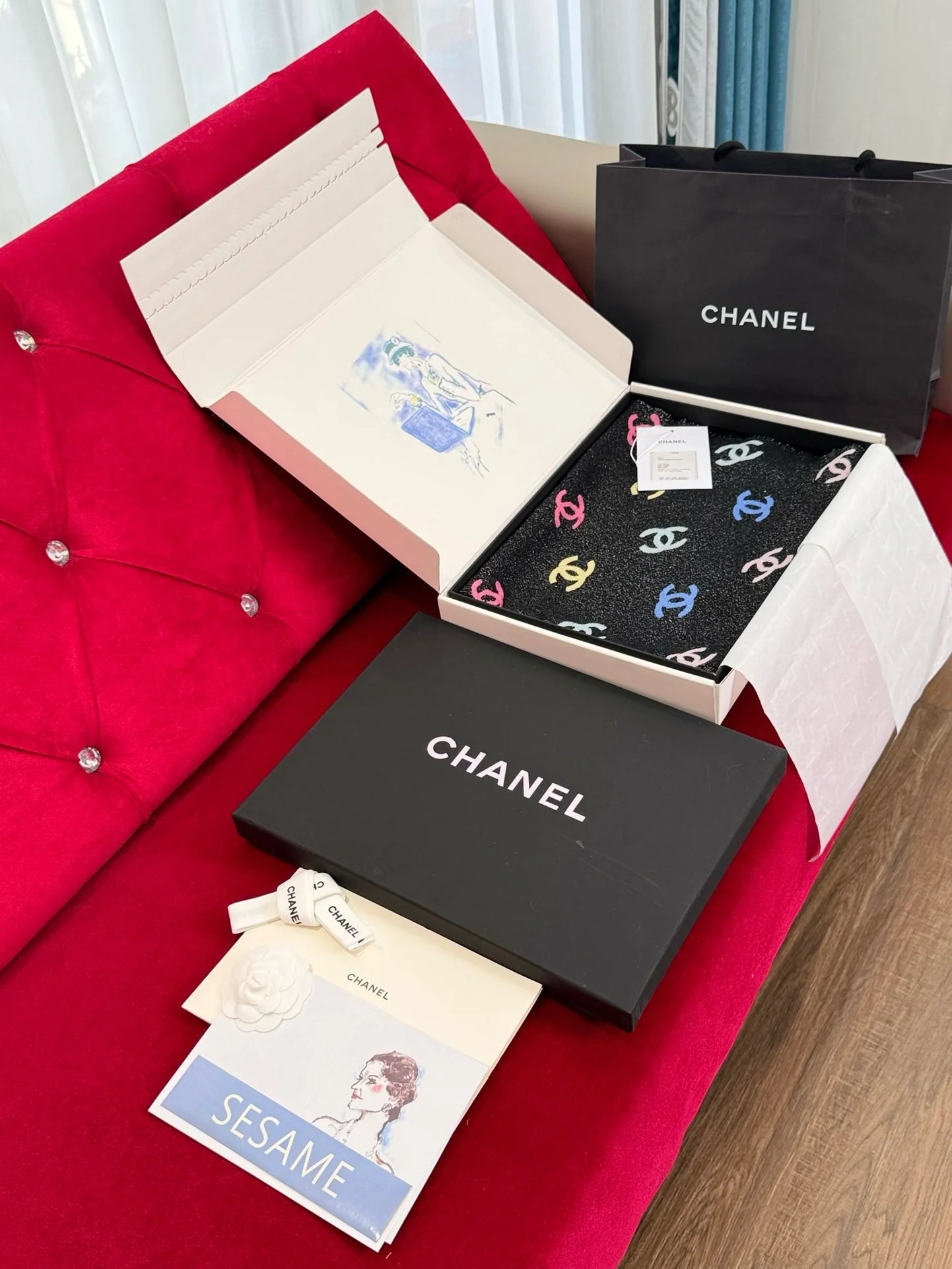 CHANEL SCARF