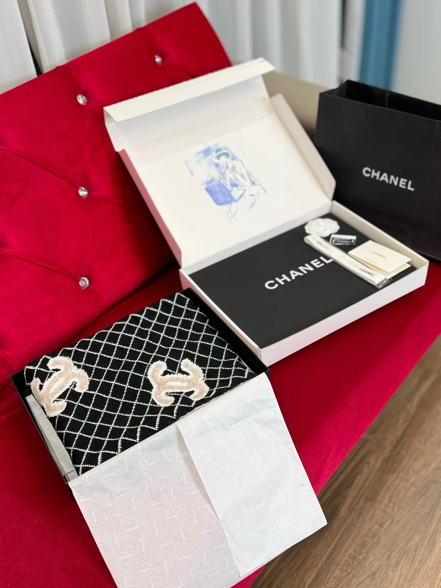 CHANEL SCARF