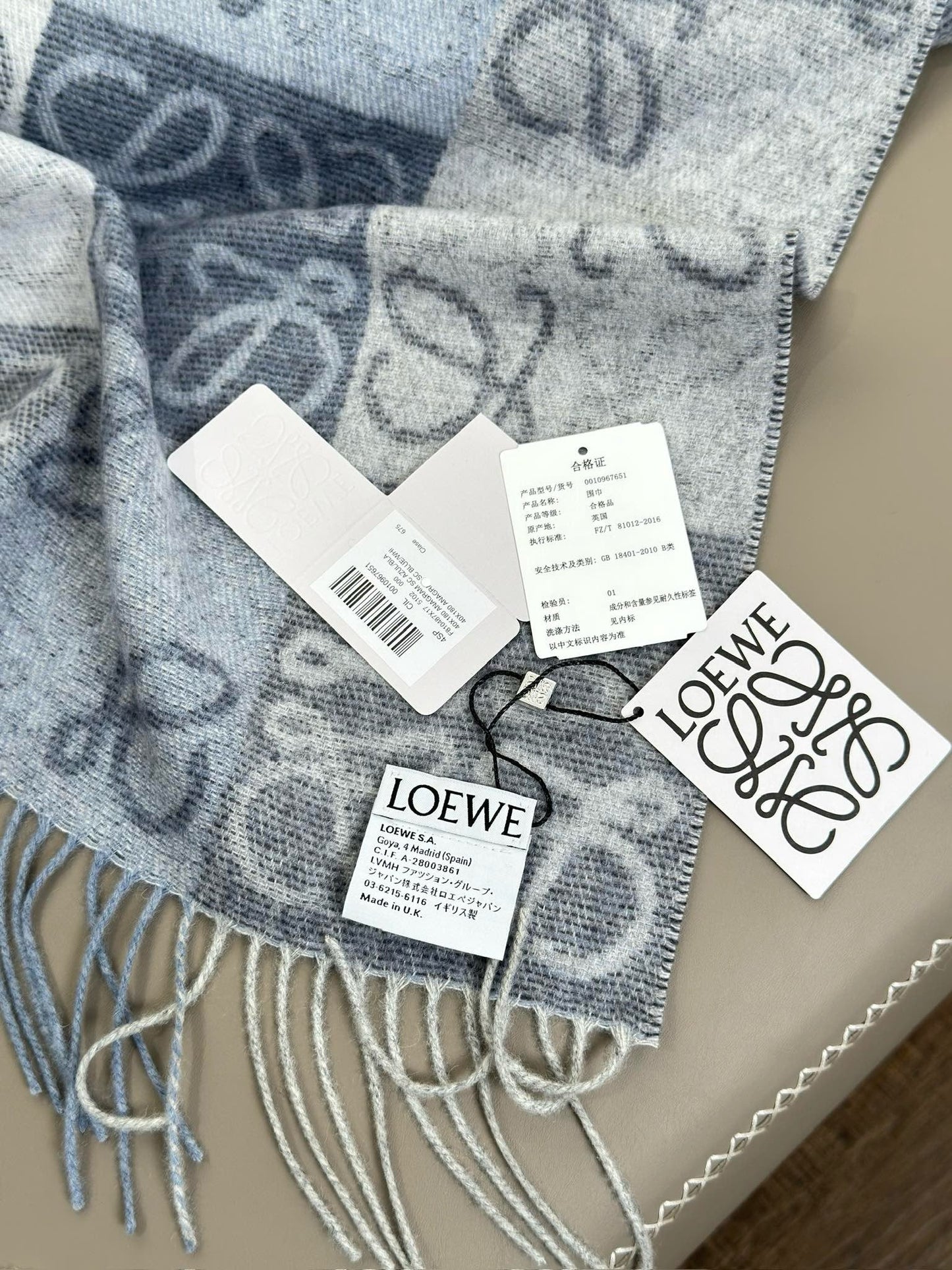 LOEWE SCARF