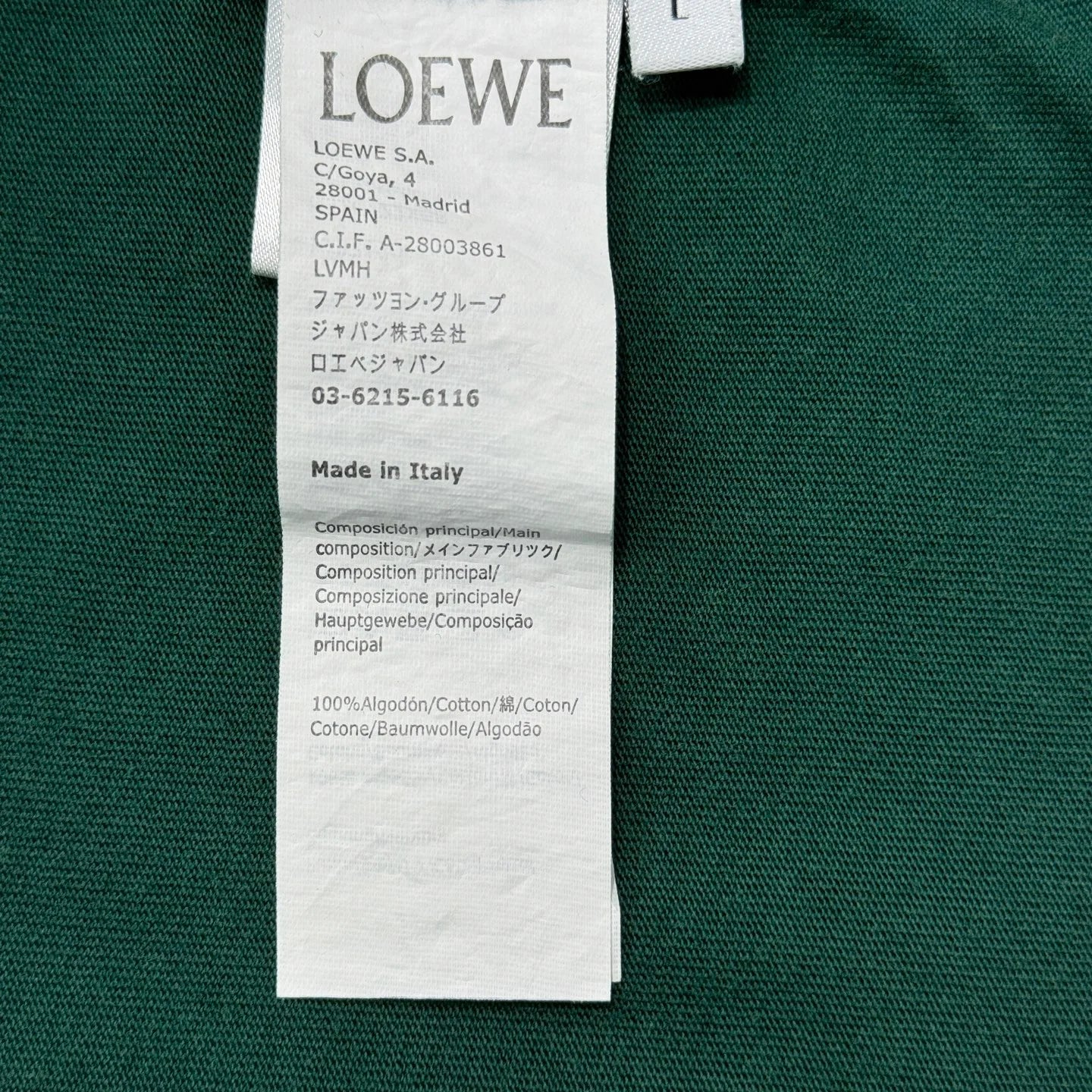 LOEWE TSHIRT