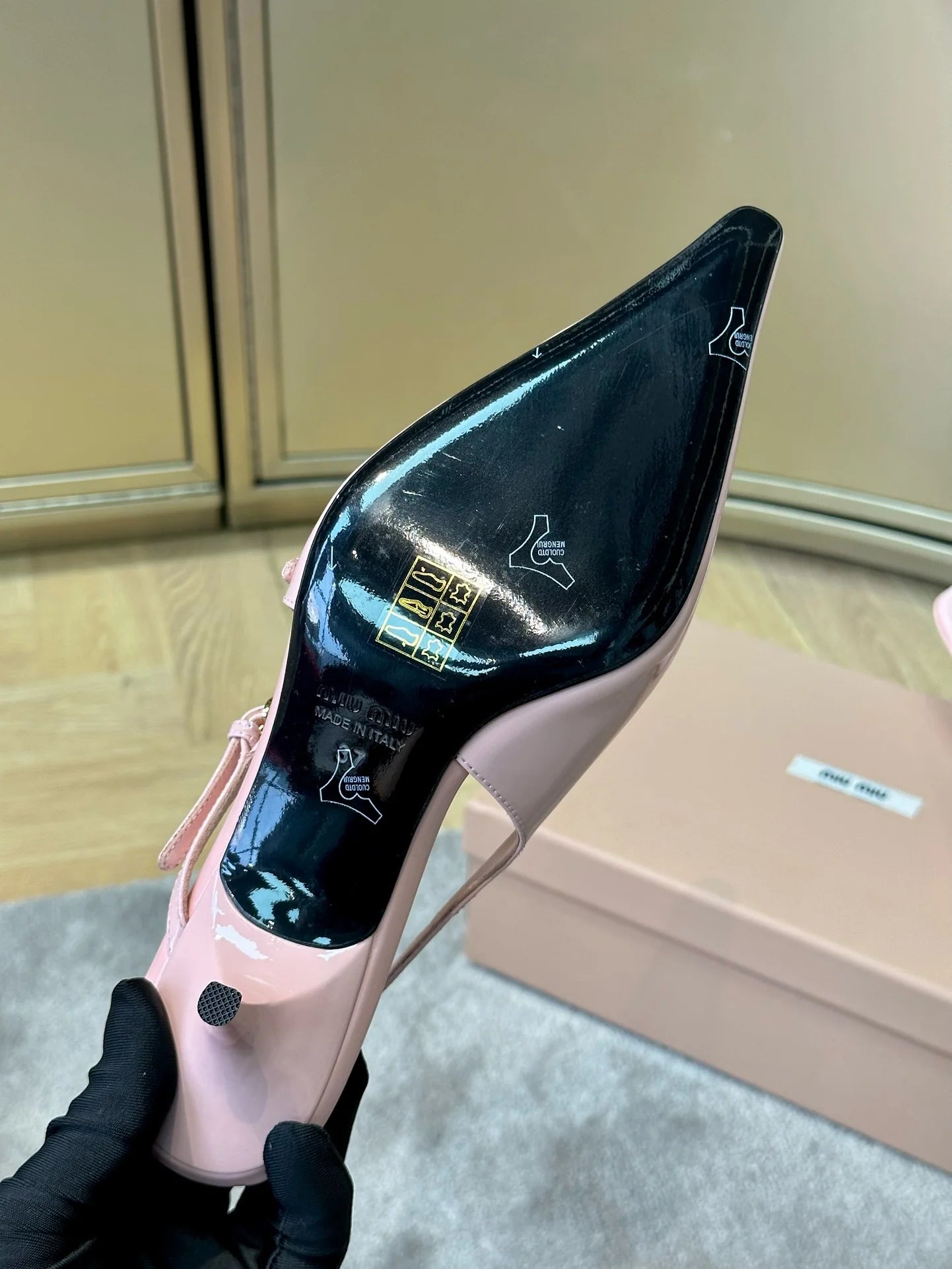 MIUI MIU HEELS