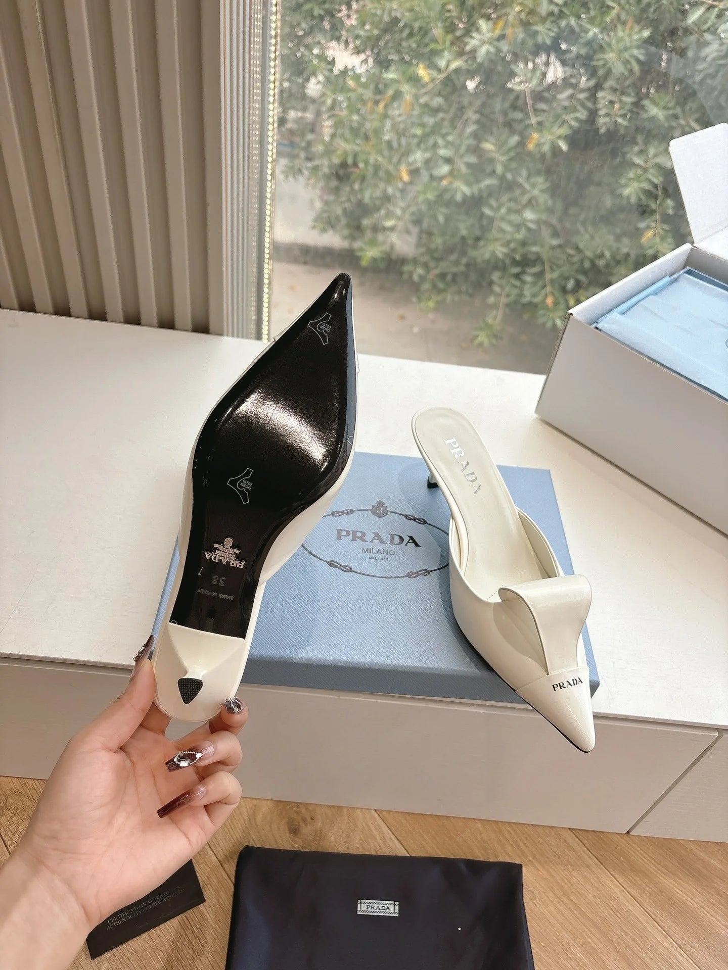 PRADA HEELS
