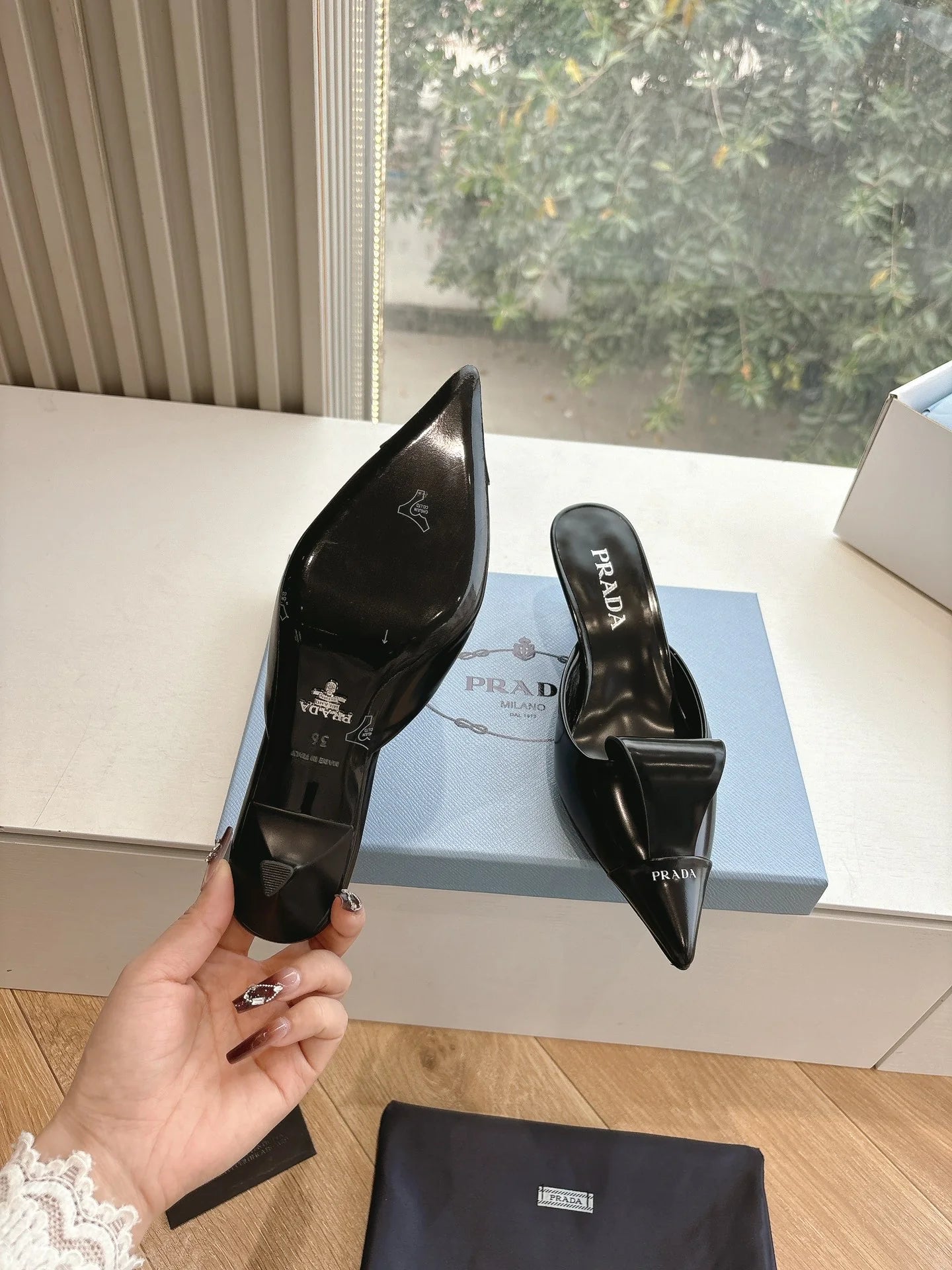PRADA HEELS