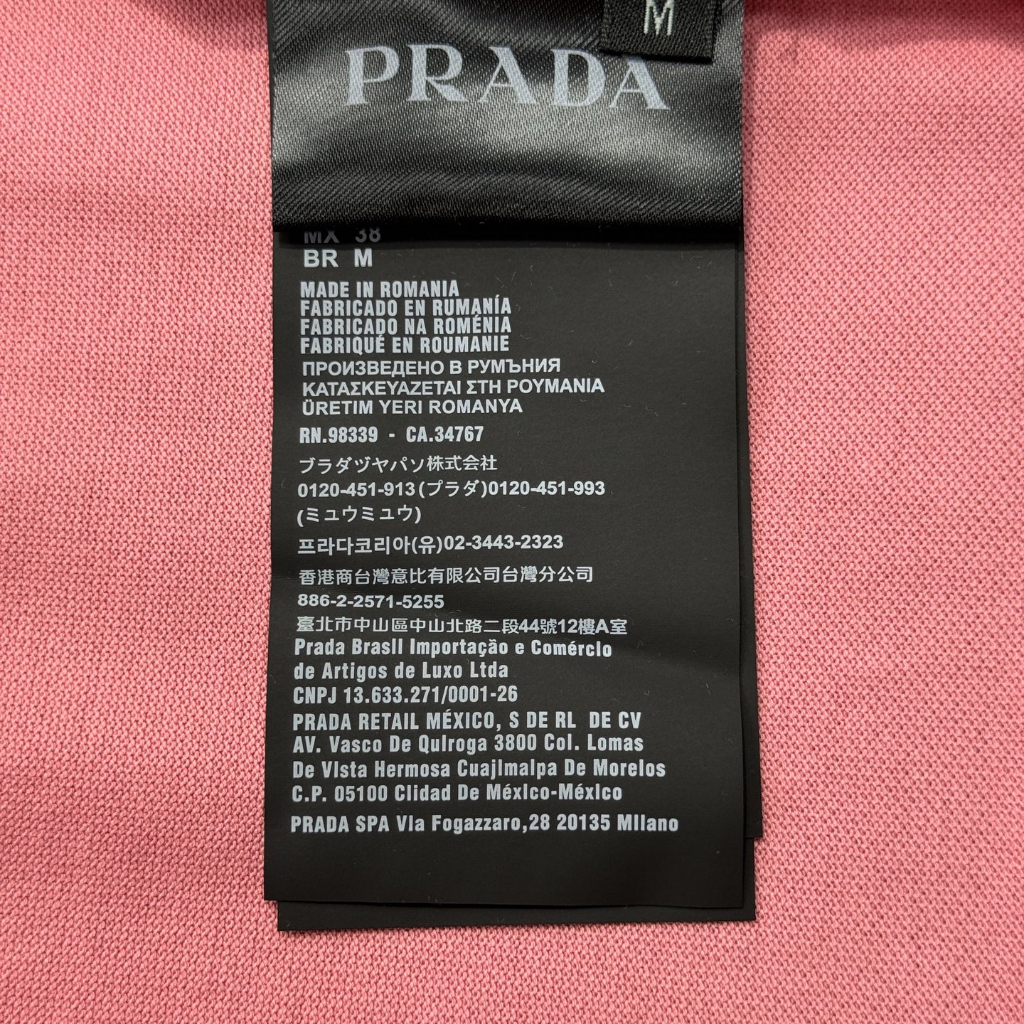PRADA POLO TEE