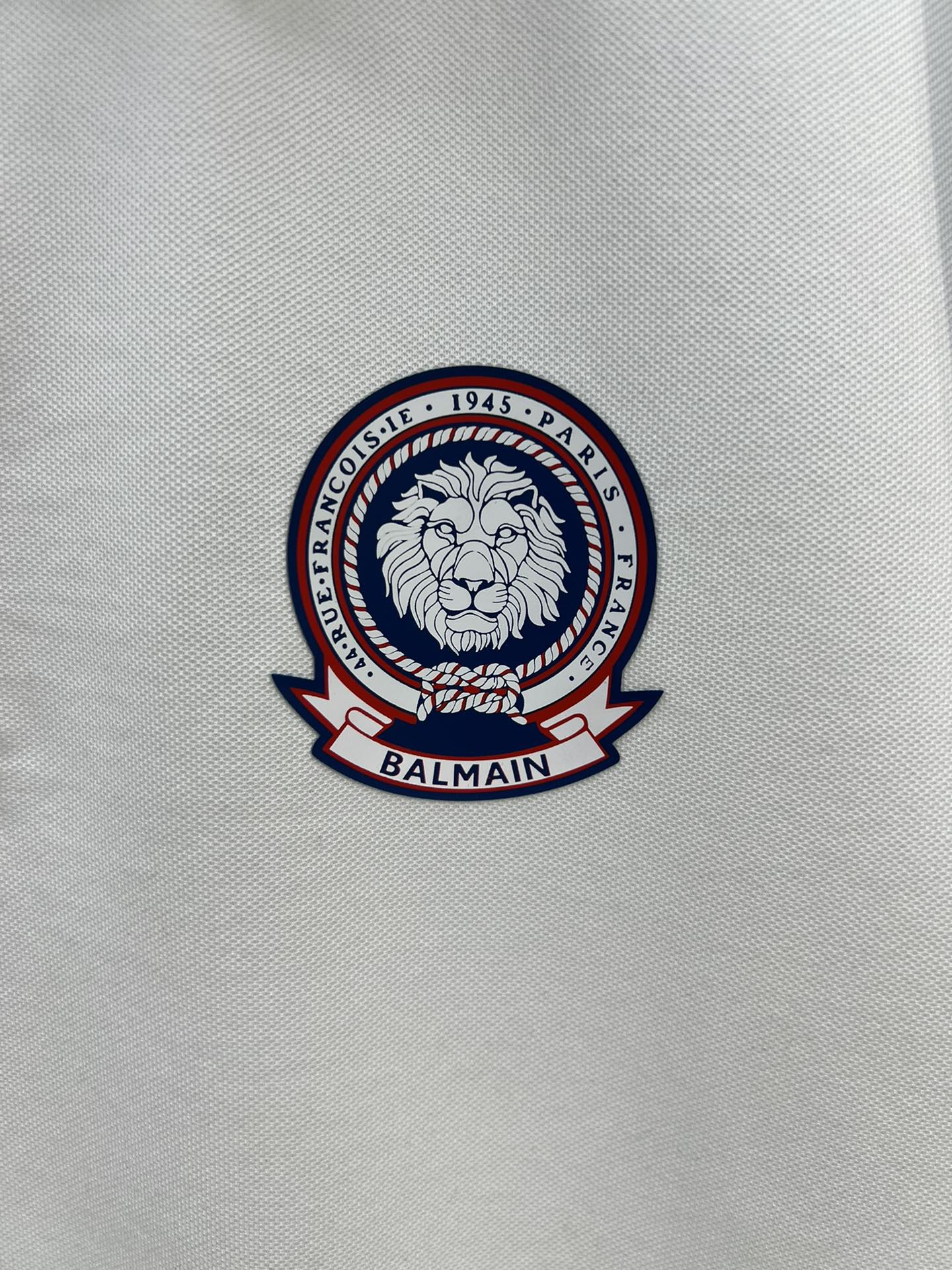 BALMAIN POLO TEE