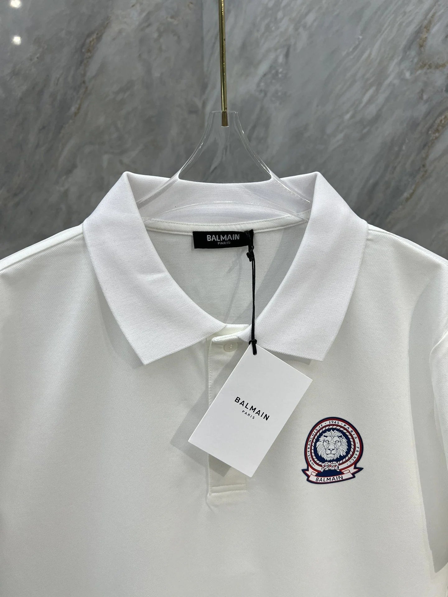 BALMAIN POLO TEE