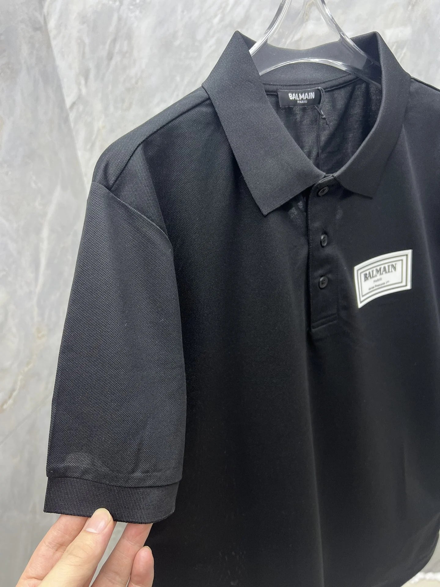 BALMAIN POLO TEE