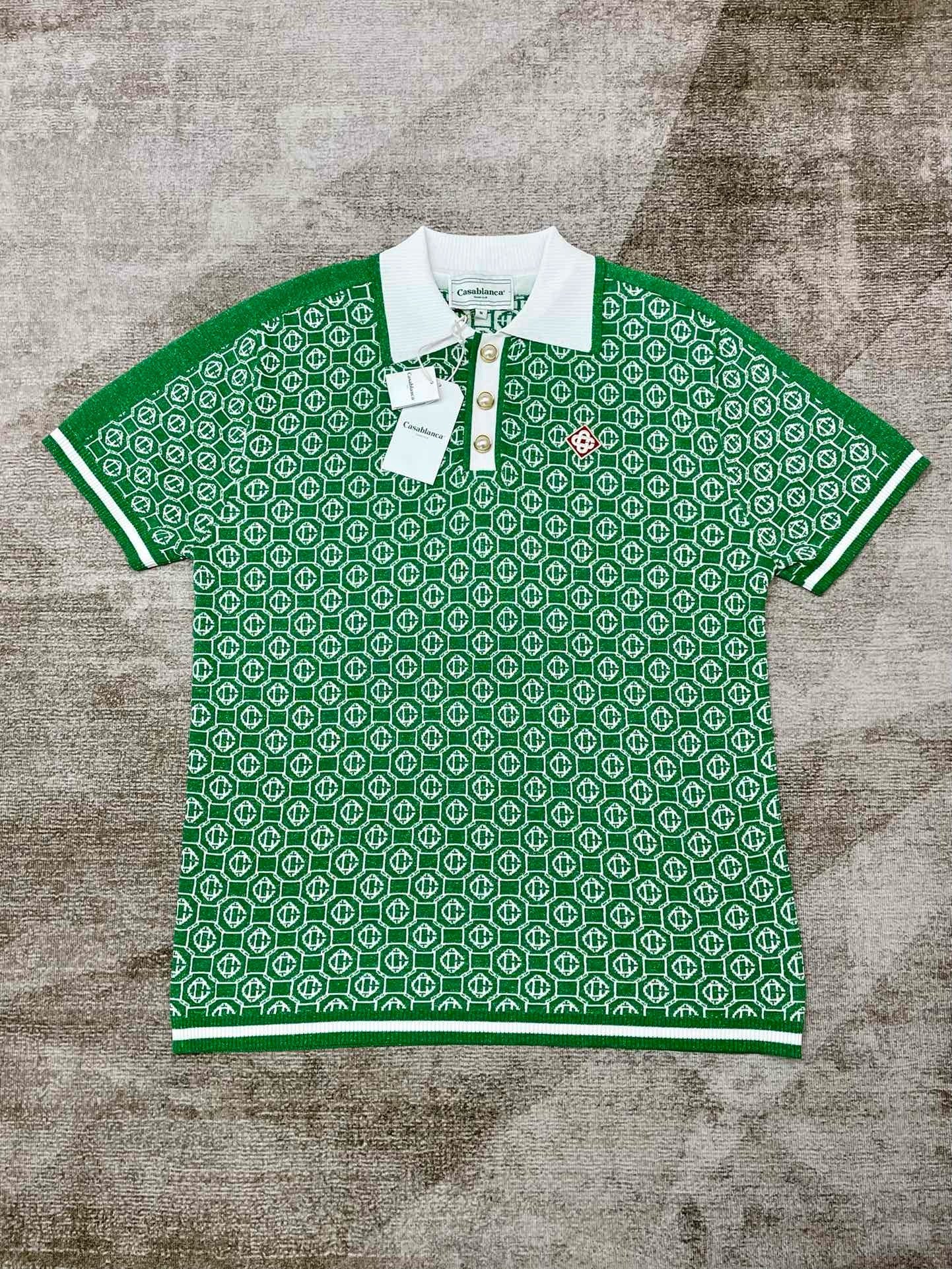 CASABLANCA POLO TEE