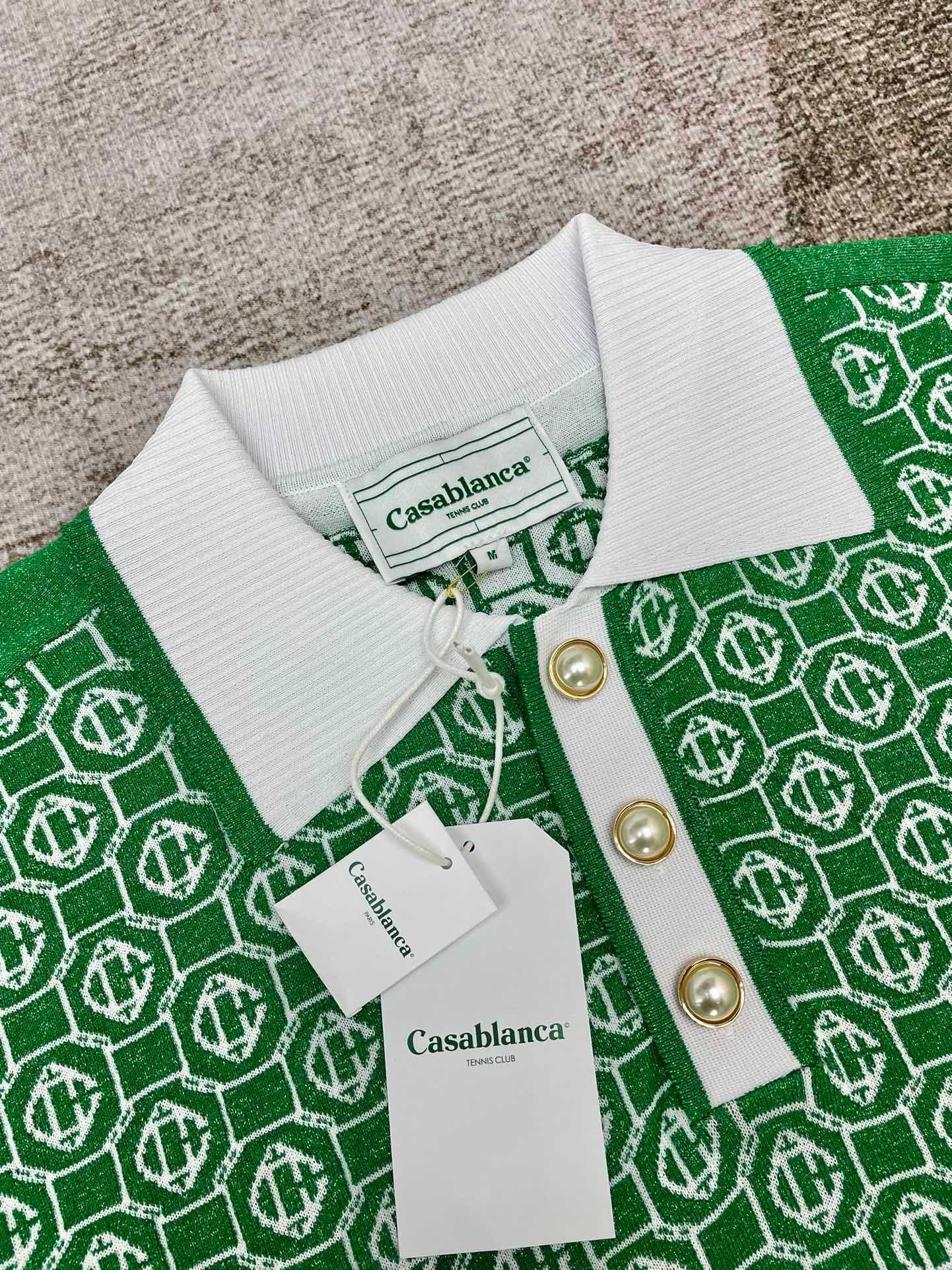 CASABLANCA POLO TEE