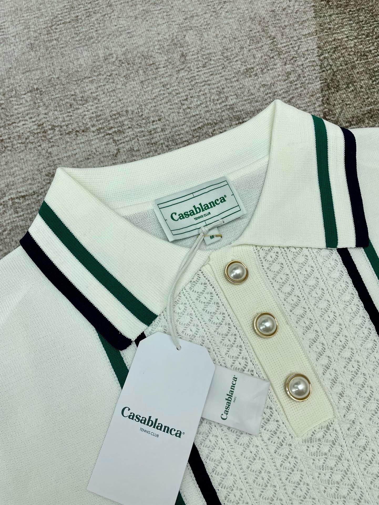 CASABLANCA POLO TEE