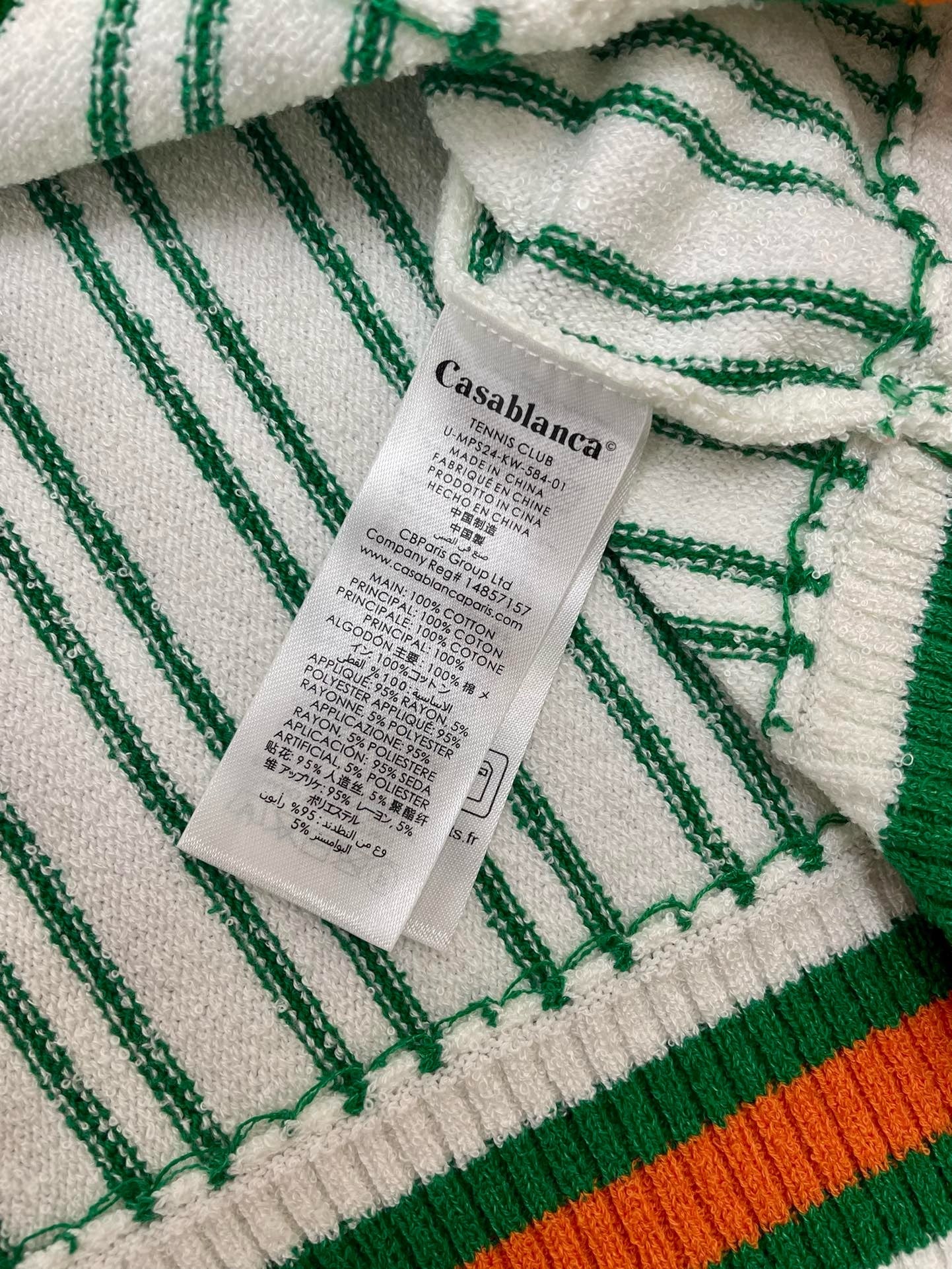 CASABLANCA POLO TEE