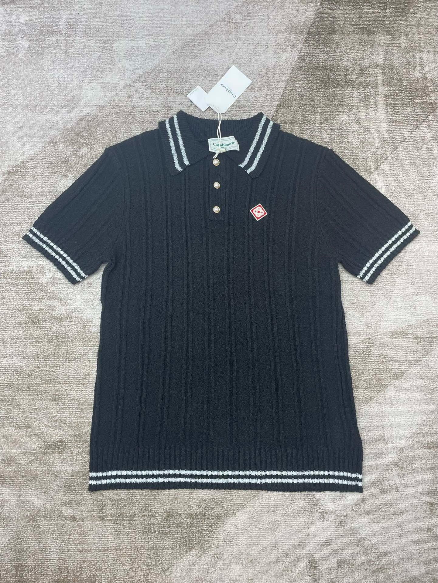 CASABLANCA POLO TEE