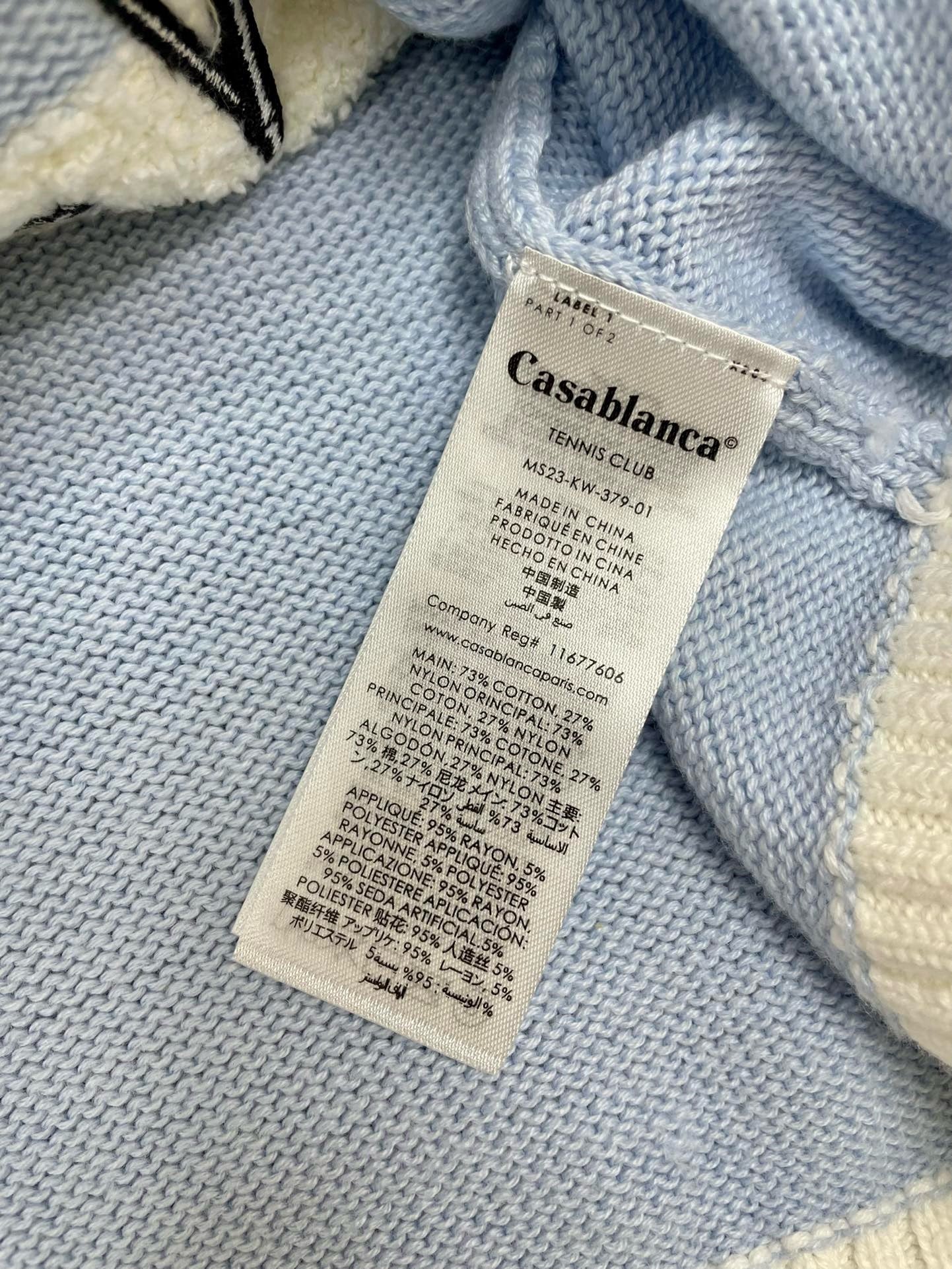 CASABLANCA SWEATER