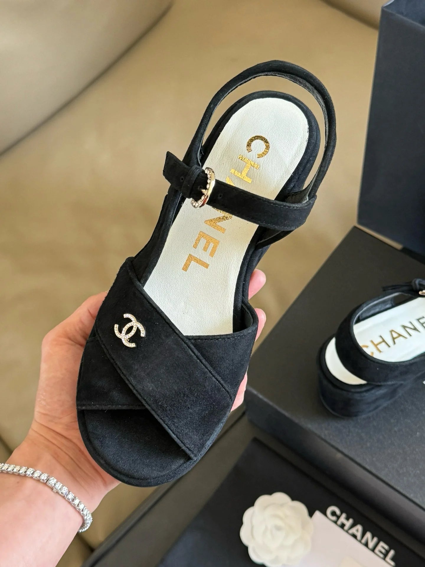 CHANEL HEELS