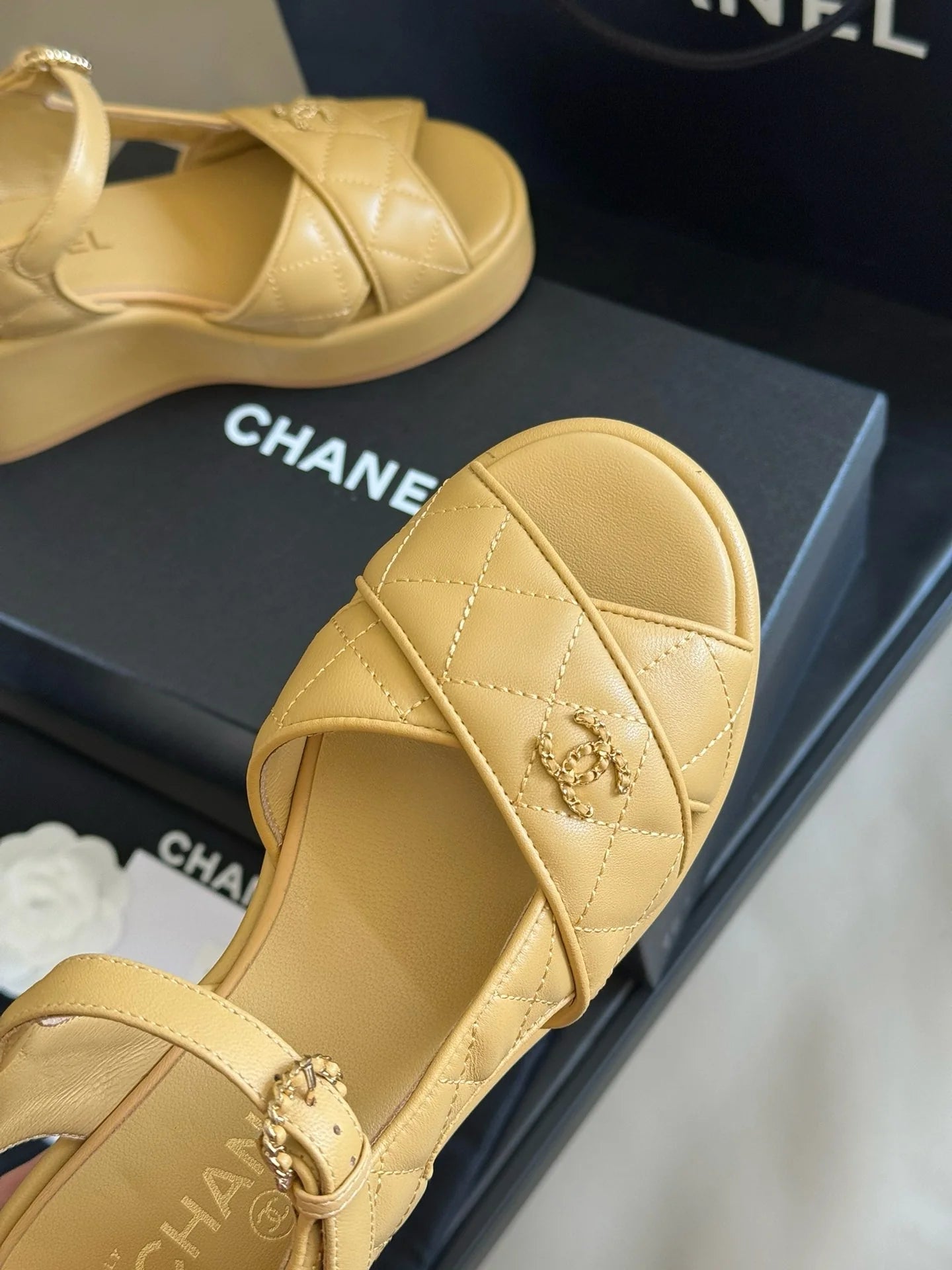 CHANEL HEELS